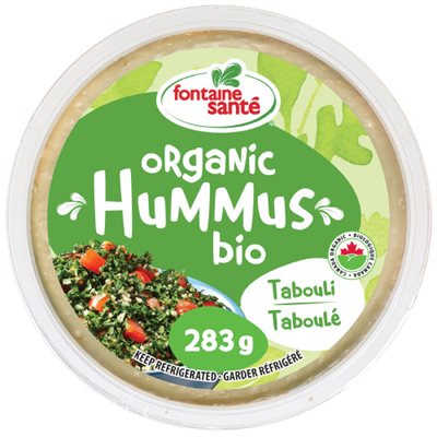 Fontaine Santé Hummus Bio Taboulé 283g