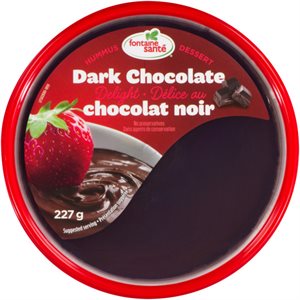 Fontaine Santé Hummus Dessert Délice au Chocolat Noir 227 g