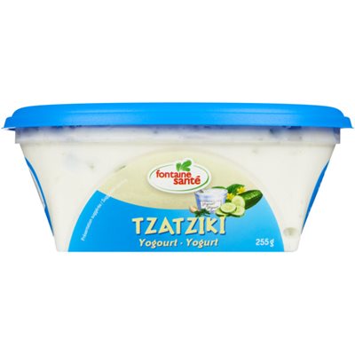 Fontaine Santé Yogourt Tzatziki 255 g Fontaine Santé Yogourt Tzatziki 255 g