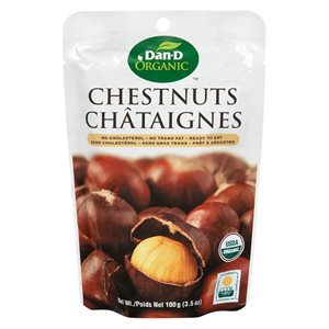 Dan-D Organic Chestnuts 100Gr