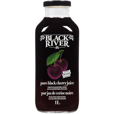 Black River Pur Jus de Cerise Noire 1 L