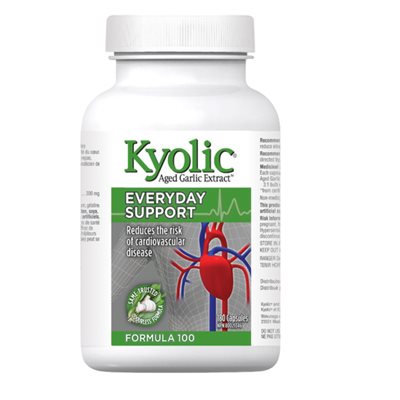 Kyolic Formule 100 Soutien Quotidien 180 gélules