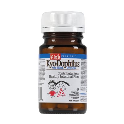 Kyolic Kyo-Dophilus Vanille pour enfants 45 un Kyolic Kyo-Dophilus Vanille pour enfants 45 un