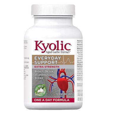 Kyolic Extra-fort 1000 mg Un par jour 60un