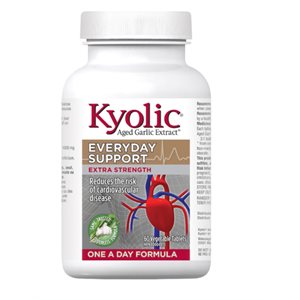 Kyolic Extra-fort 1000 mg Un par jour 60un