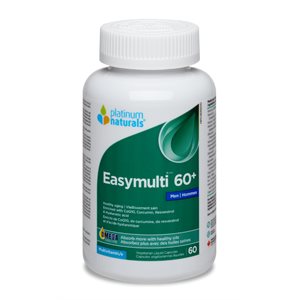 Platinum Naturals Easymulti® 60+ pour homme 60un