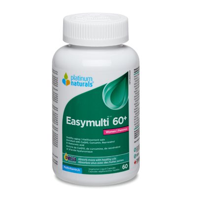 Platinum Naturals Easymulti® 60+ for Women 60un 