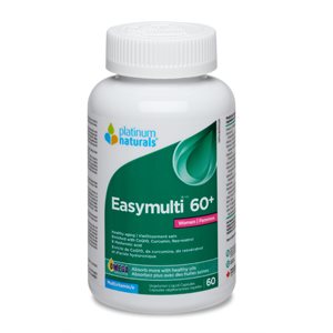 Platinum Naturals Easymulti® 60+ for Women 60un 