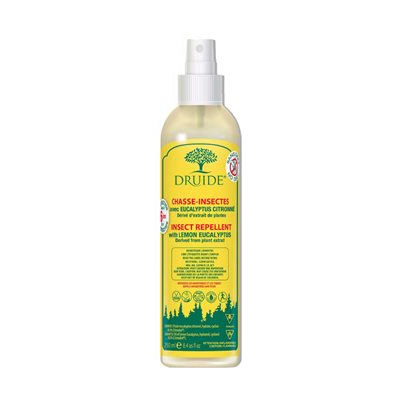 Druide Chasse-Insectes avec Eucalyptus Citronné 250 ml Druide Chasse-Insectes avec Eucalyptus Citronné 250 ml