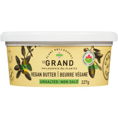 Le Grand Vegan Butter Unsalted 227 g 227g