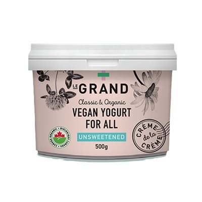 Maison Le Grand Yogourt Végane Biologique Nature 500g