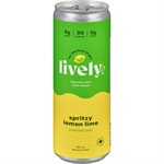 Lively Probiotic Soda-Spritzy Lemon Lime 355ml