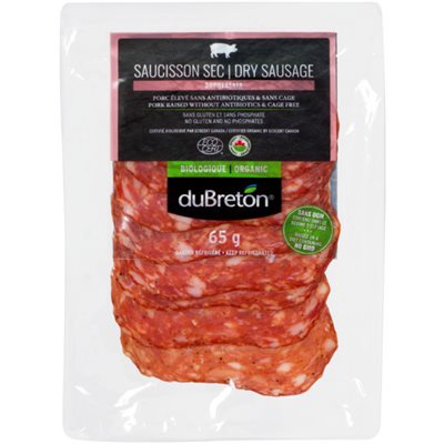 duBreton Saucisson Sec Sopressata Biologique