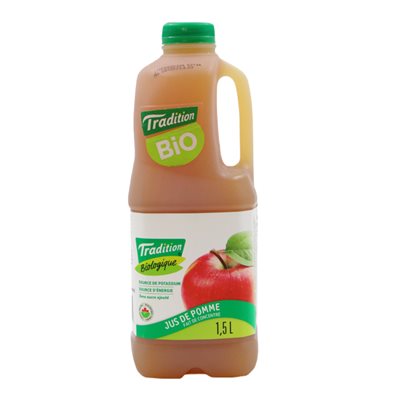 Tradition Organic Apple Juice 1,5 L