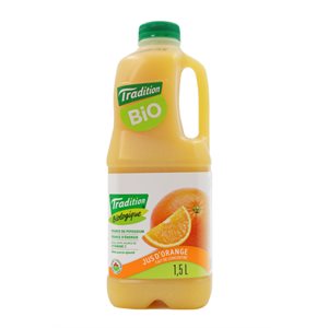 Tradition Organic Orange Juice 1,5L