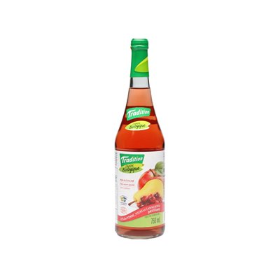 Tradition Organic Sparkling Pomegranate,Pear,Cranberry Juice 750ML