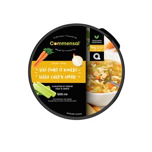 Commensal Veggie Chick'n Noodle Soup 600ml
