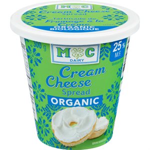 M-C Dairy Organic Cream Cheese Spread 25% M.F. 300G