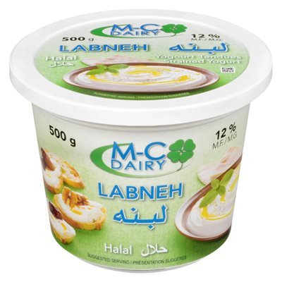 M-C Dairy Labneh 12% M.G. 500G M-C Dairy Labneh 12% M.G. 500G