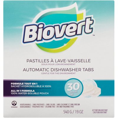 BIOVERT AUTO DISH TAB 30CT