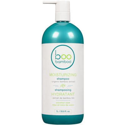 Boo Bamboo Shampooing Hydratant Rose et Noix de Coco 1 L