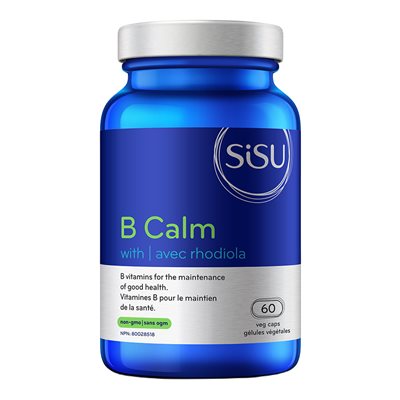 Sisu B Calme, avec 250 mg de Rhodiola 60un