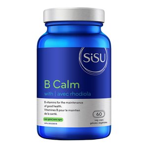 Sisu B Calme, avec 250 mg de Rhodiola 60un