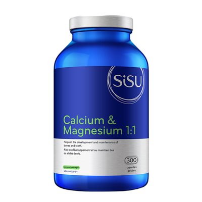 Sisu Calcium & Magnesium 1:1 with D3 300un