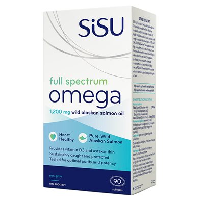 Sisu Full Spectrum Omega 1200mg 90un