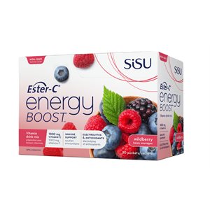 Sisu Ester-C Energy Boost Berry 30un