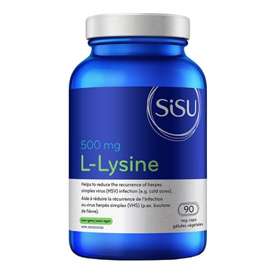 Sisu L-Lysine 500 mg 90un