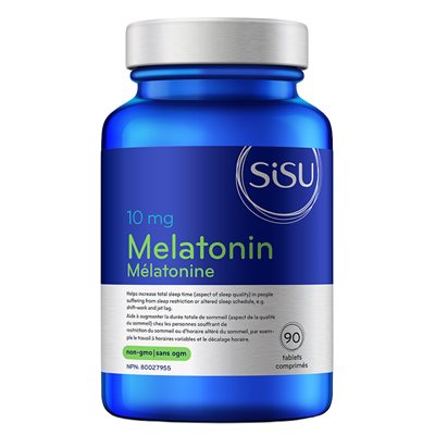 Sisu Melatonin 10 mg, Unflavoured 90un