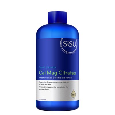 Sisu Citrates de calcium et magnésium, vanille 450mL