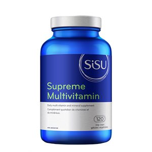 Sisu Supreme Multivitamin with iron 120un