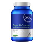 Sisu Super B Complex - formulated for sensitivies / allergies 90un