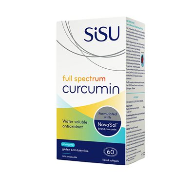 Sisu Curcumine à spectre intégral (NovaSol ) 60un