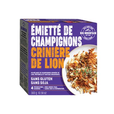 Big Mountain émietté De Champignons Criniére De Lion 300G