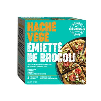 Big Mountain Haché Végé émietté De Brocoli 340G