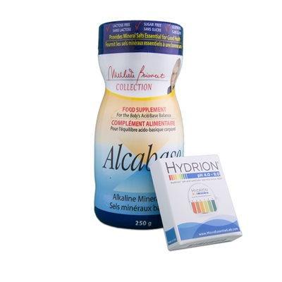 Alcabase Alkaline Mineral Salts+ Ph paper 250g