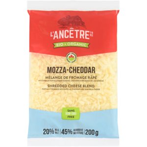 L'Ancetre Cheddar / Mozzarella Rape Organic 200g