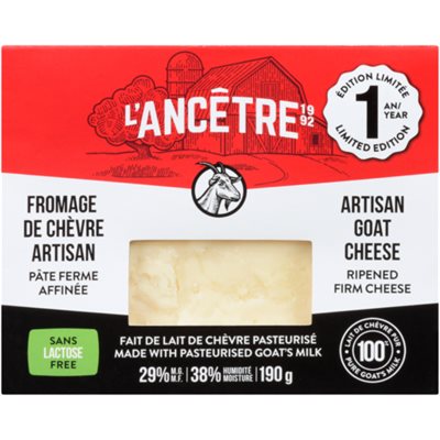 L'Ancetre Artisanal goat Cheese 1 Year 190 G