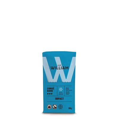 Café William Impact Corsé Bio Équitable Moulu 300G