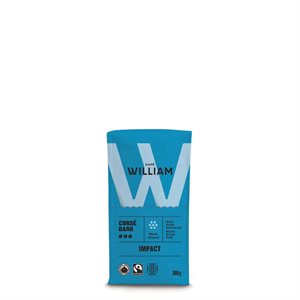 Café William Impact Dark Organic Fairtrade Ground 300G