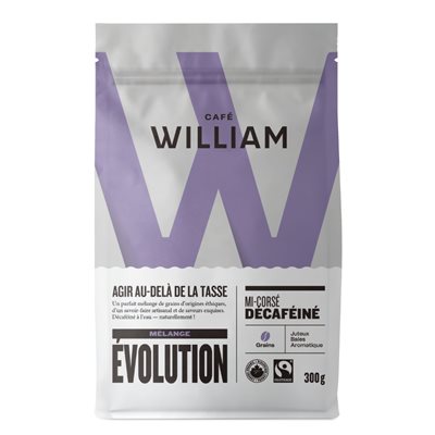 Cafe William Evolve Decaf Beans 300g