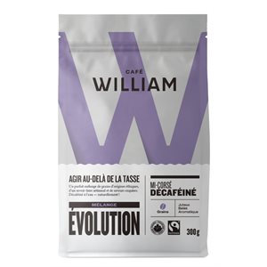 Café William évolution Décaf Grains