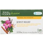 Four O'Clock Herboriste Tisane Vitalité Articulation 20 Sachets 30 g