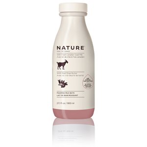 Nature by Canus Foaming Milk Bath with fresh goat's milk & real Shea Butter 800ml