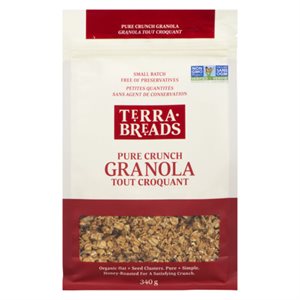 Terra Breads Pure Crunch Granola 340G