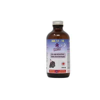 Sirop de sureau pour la nuit 12-18 236ml