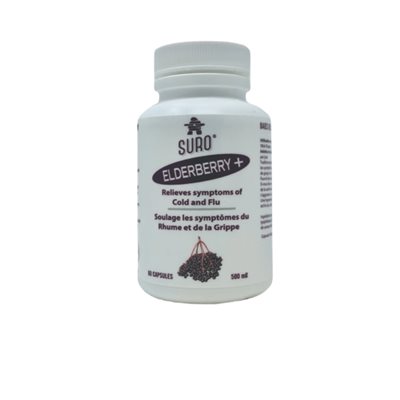 Organic Elderberry capsules 60 ct